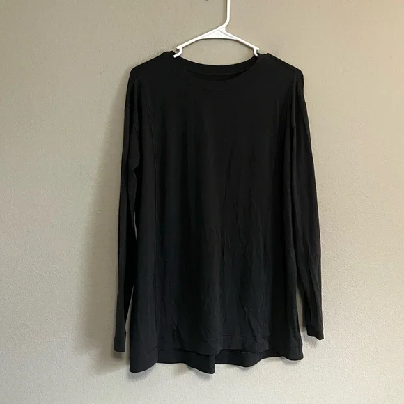 LULULEMON Modal Pleated Back Long Sleeve Shirt
Graphite Grey size 8 - Picture 3 of 6